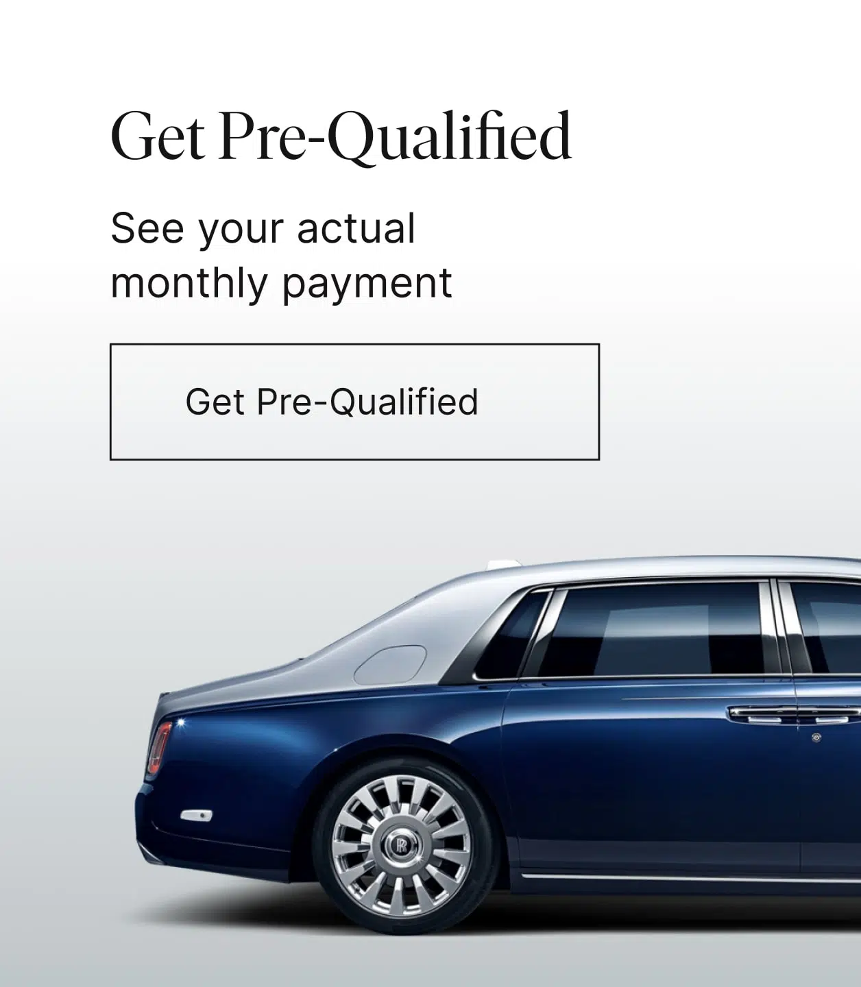 Get Pre Qualified Car