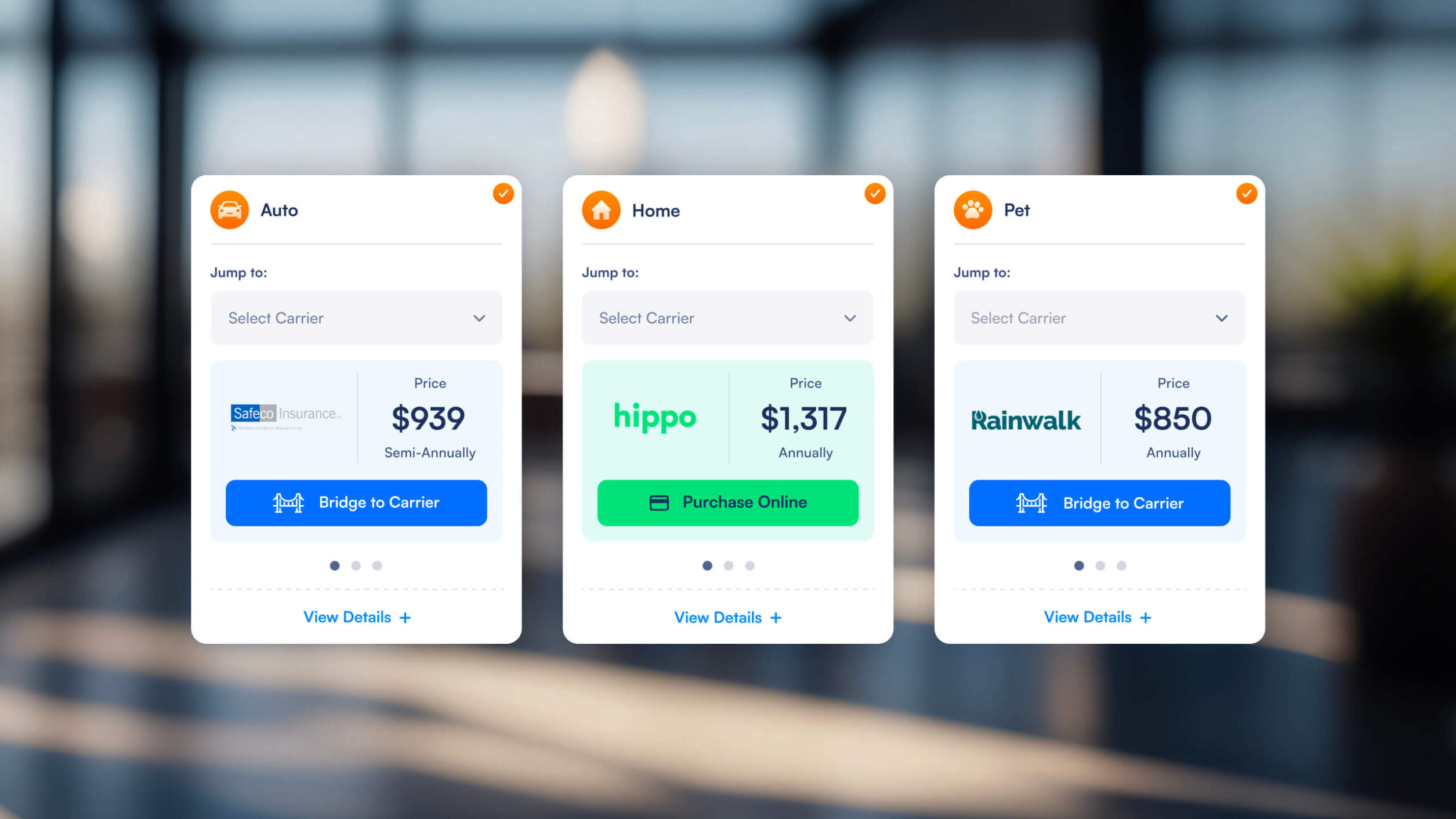 First Connect Insurance Carriers